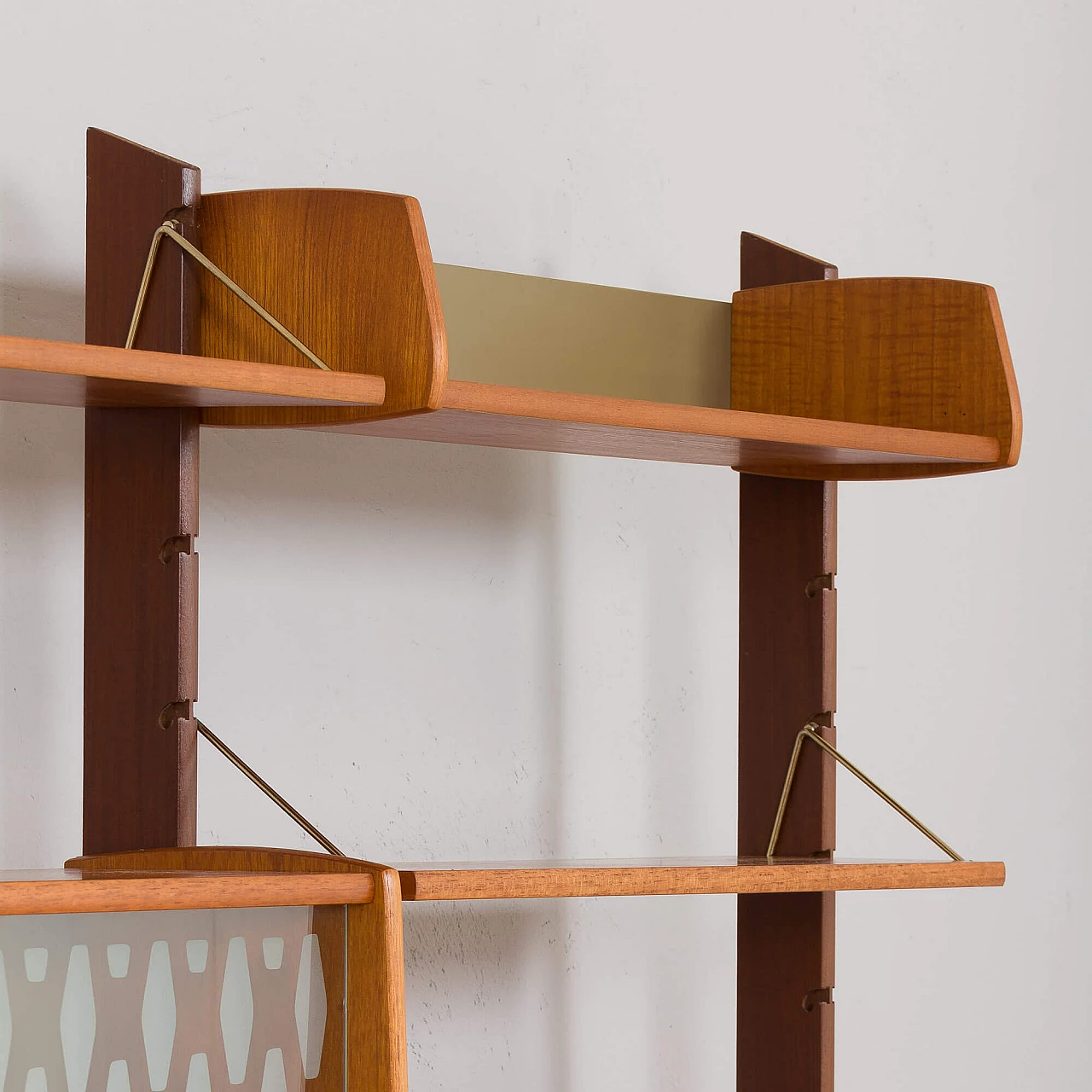 Three-bay Ergo wall unit by John Texmon and Einar Blindheim for Blindheim Mobelfabrikk, 1960s 16