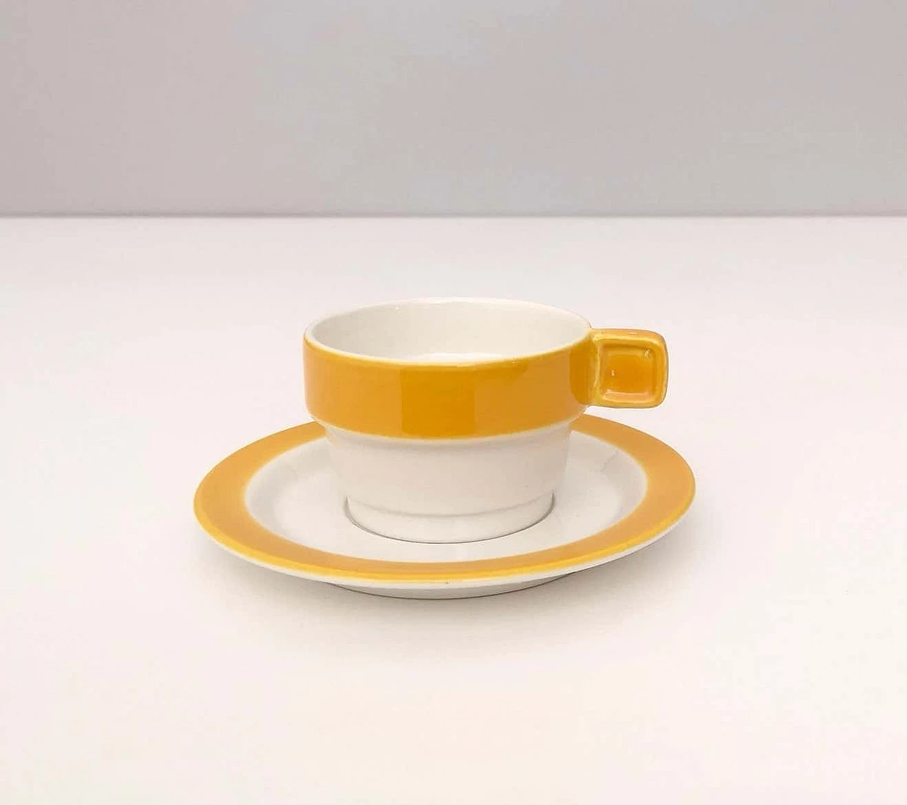 Servizio da caffè di Riccardo Schweizer per Pagnossin Ceramica, anni '70 4