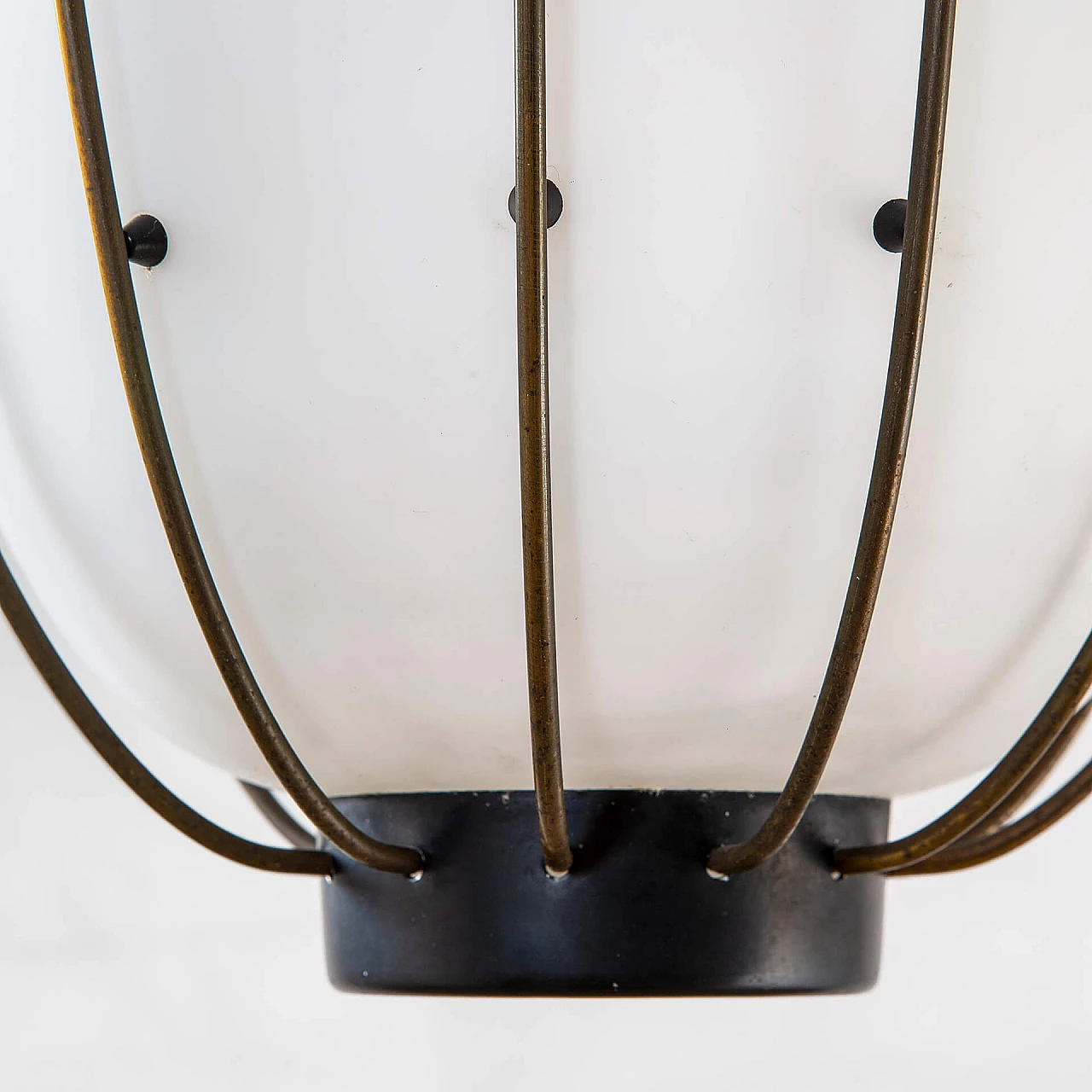Hanging lamp attributed to Angelo Lelli for Arredoluce, 1950s 4