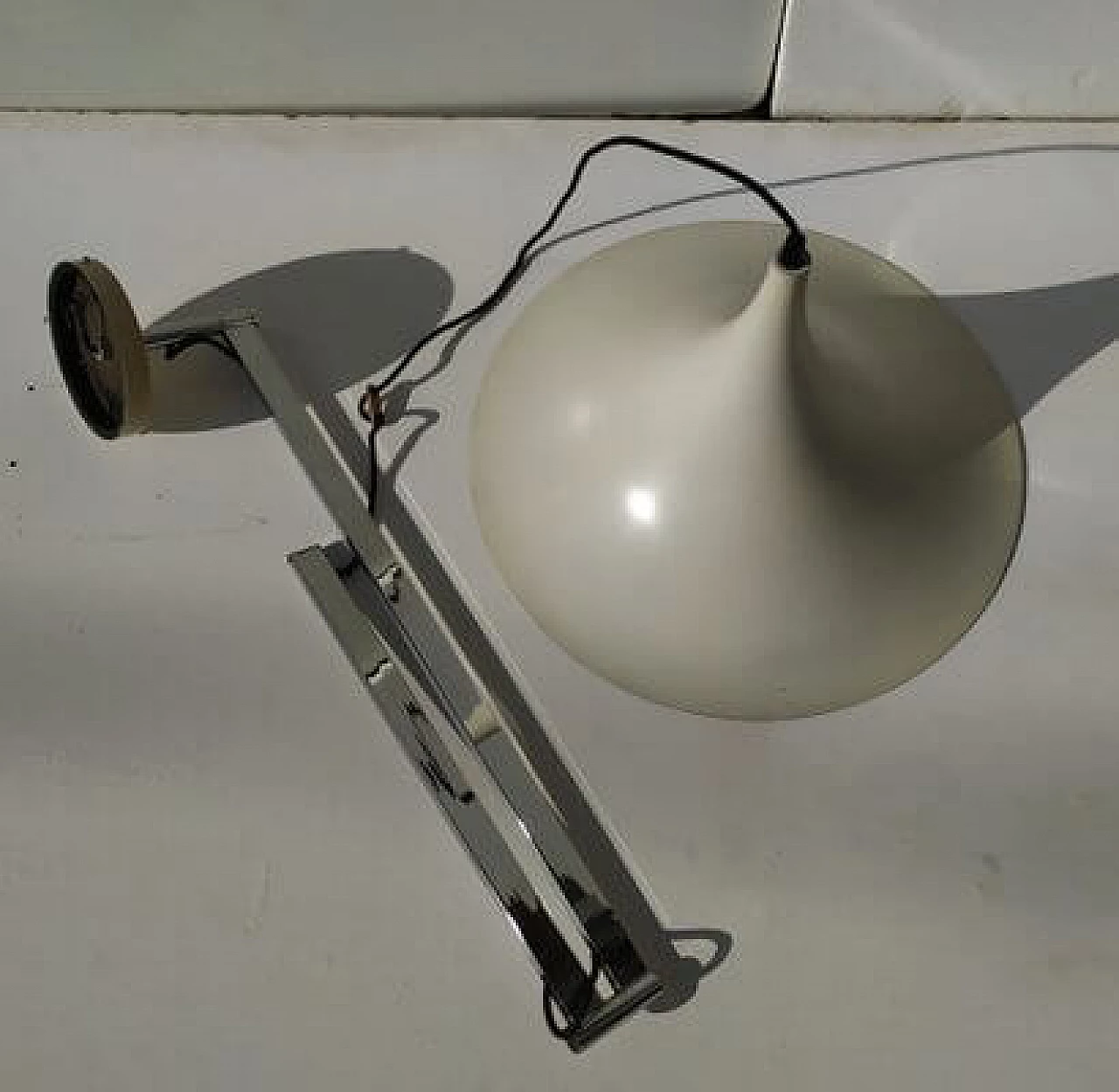 Metal hanging lamp by Bonderup & Thorup, 1960s 4