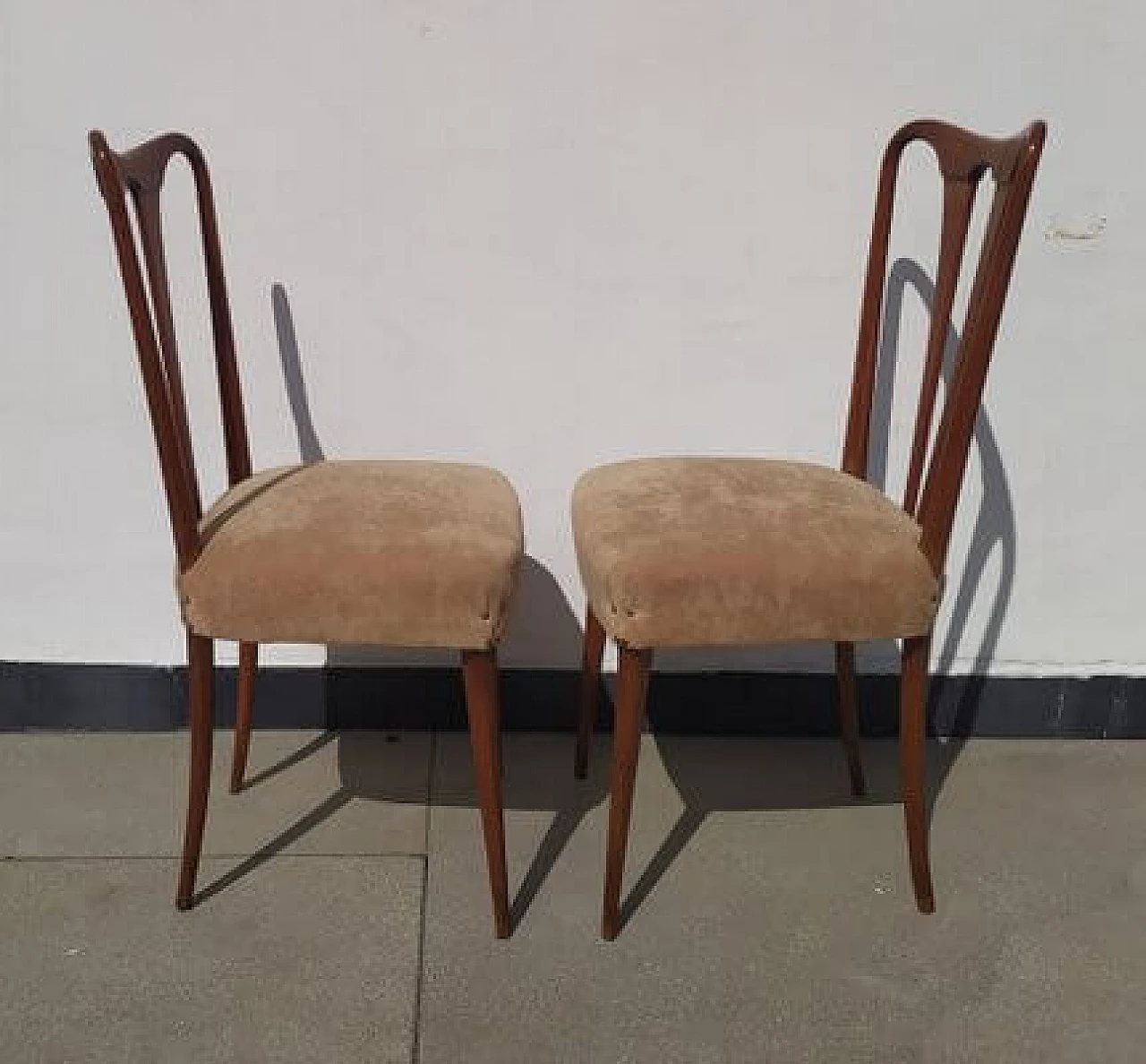 6 Chairs in the style of Guglielmo Ulrich, 1940s 8