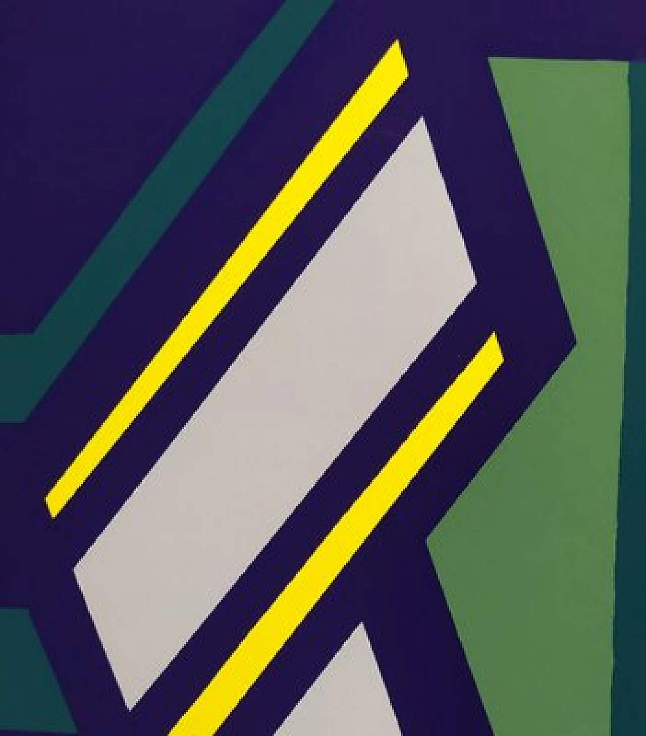 Mario Radice, abstract composition, screen print, 1972 2