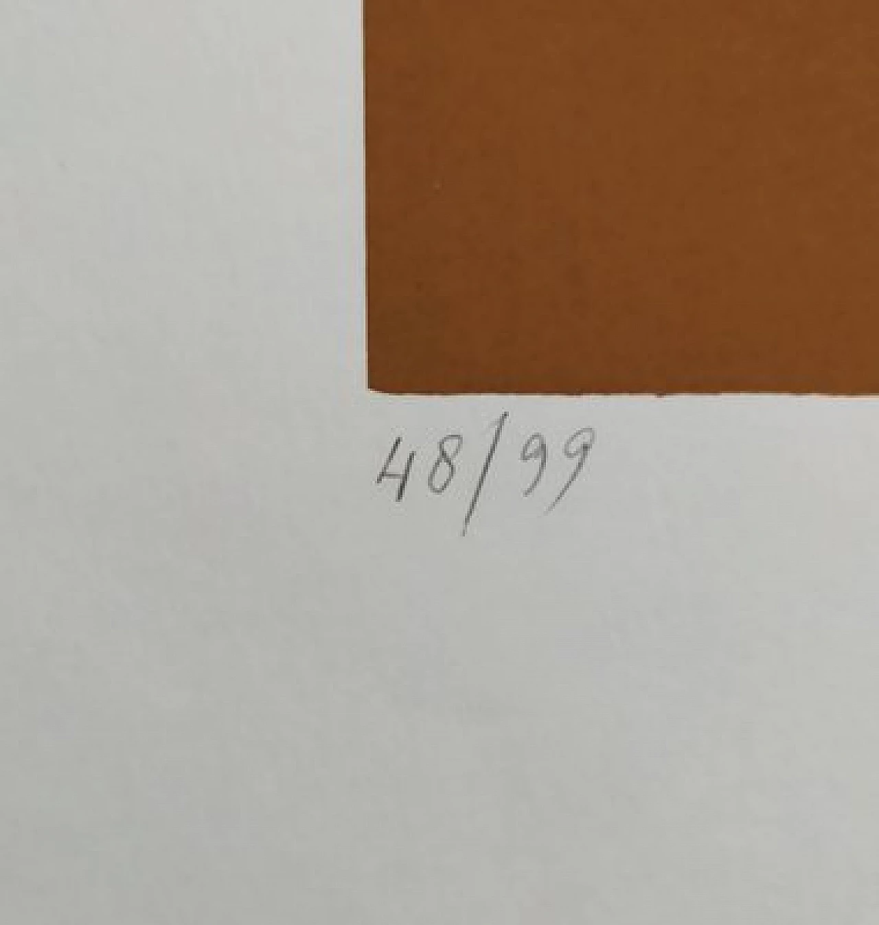 Mario Radice, composizione astratta, serigrafia, 1972 4