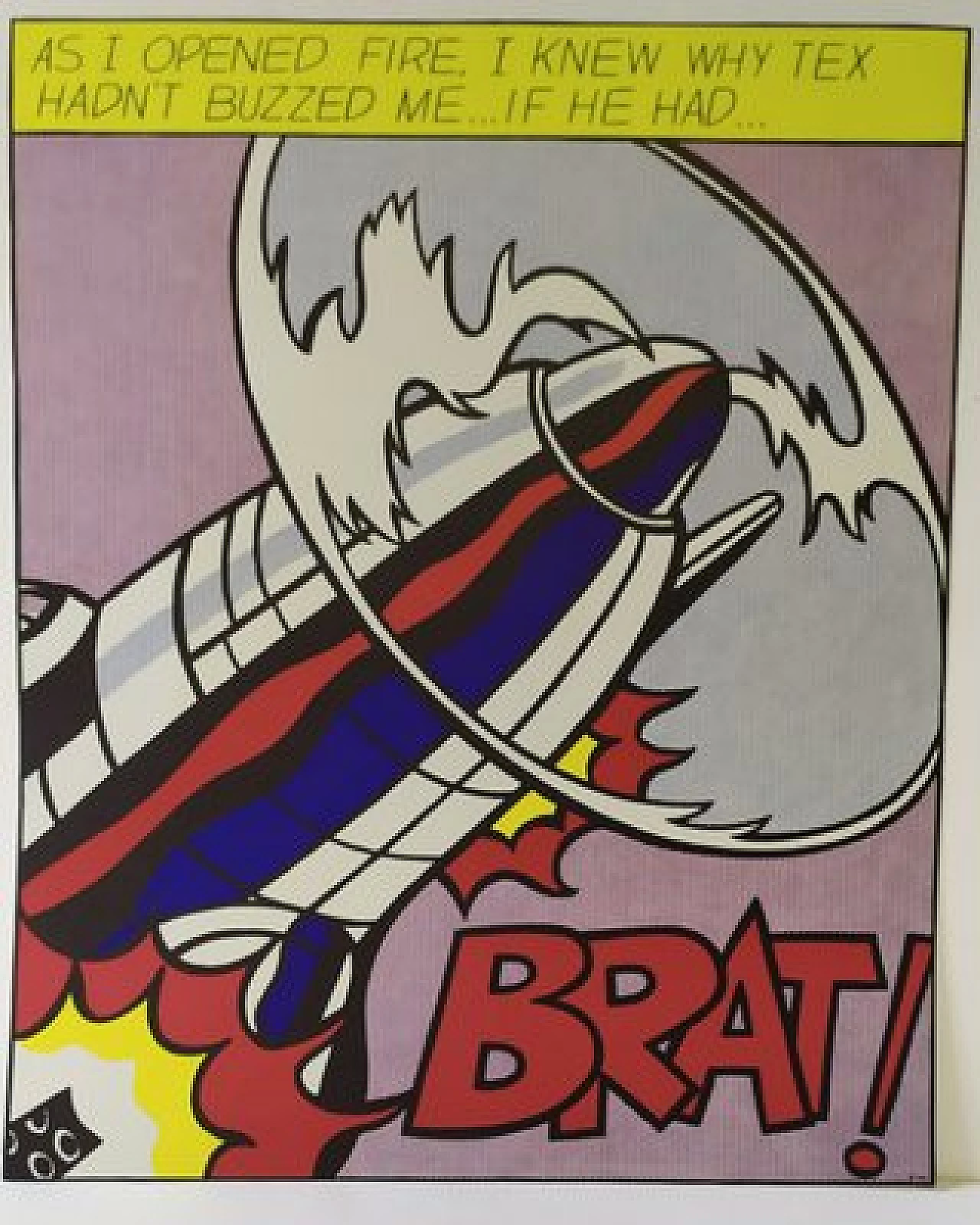 3 Lithographs by Roy Lichtenstein, 1964 1