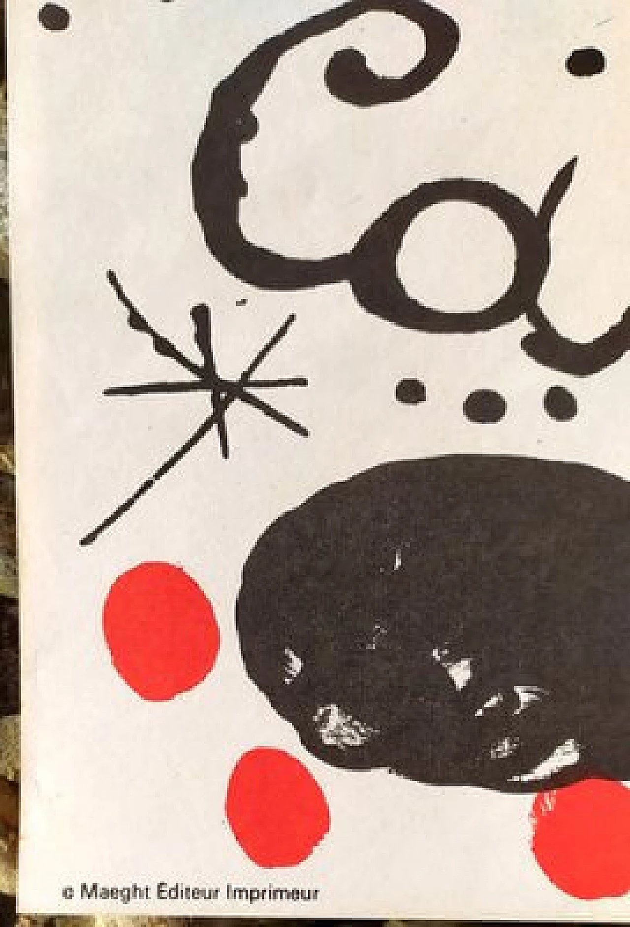 Poster litografico di Alexander Calder, 1971 2