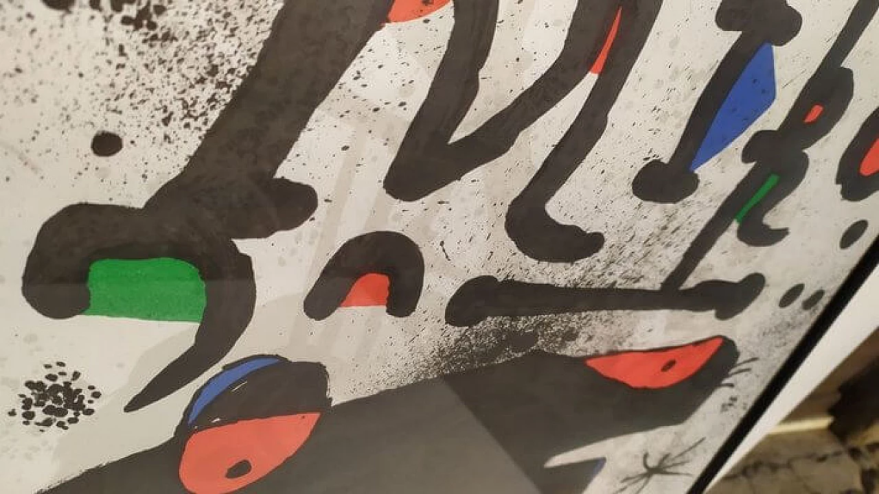 Joan Miró, lithograph, 1978 4