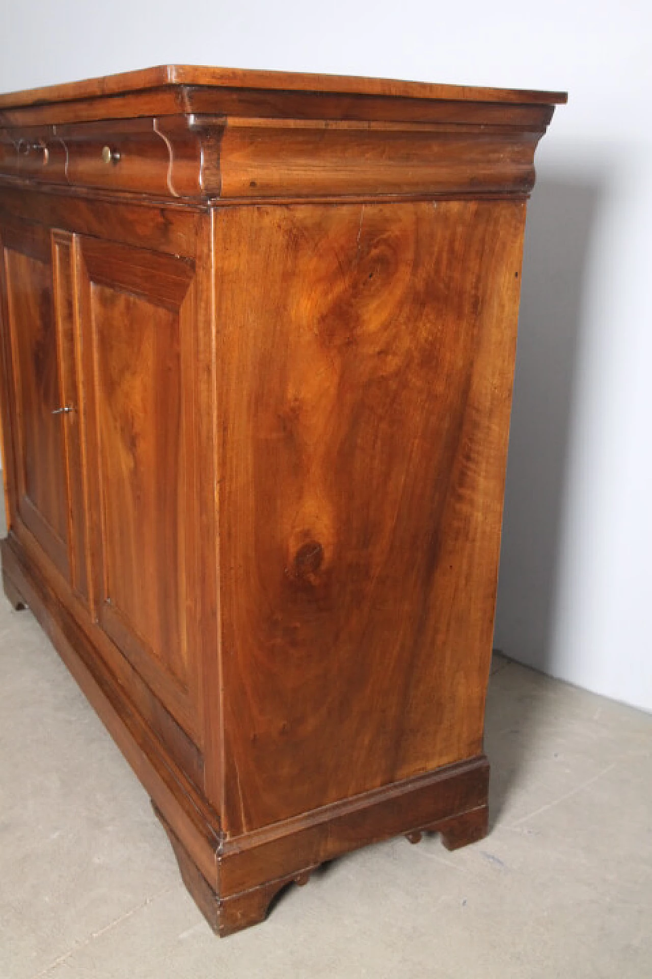 Louis Philippe solid walnut Capuchin sideboard, mid-19th century 7