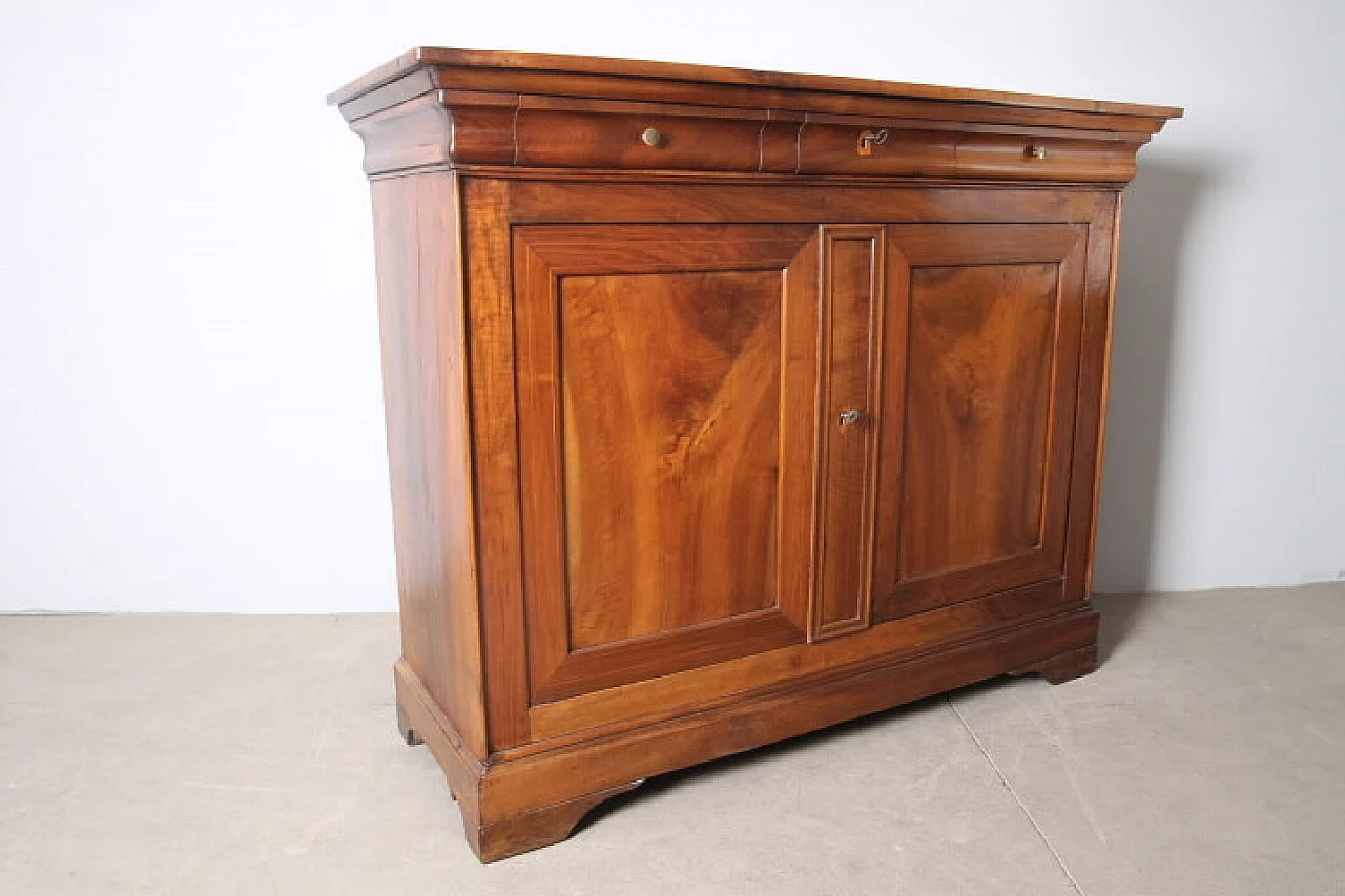 Louis Philippe solid walnut Capuchin sideboard, mid-19th century 14