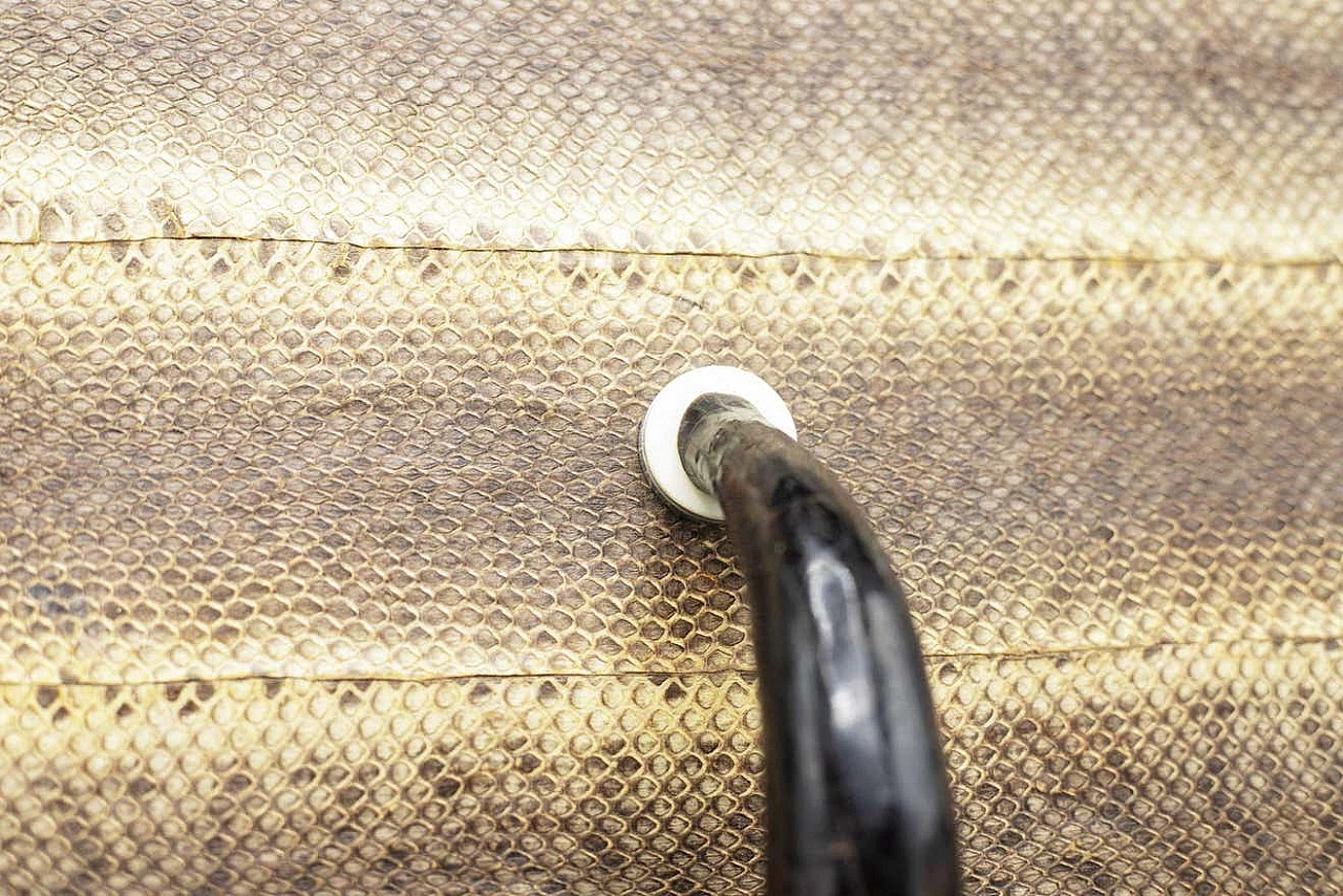 Art Deco leatherette and velvet jewellery box, 1920s 9