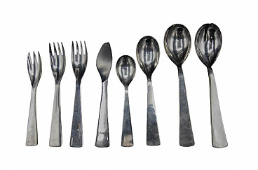 22 Chromed steel cutlery by Gio Ponti for Krupp, 1950s