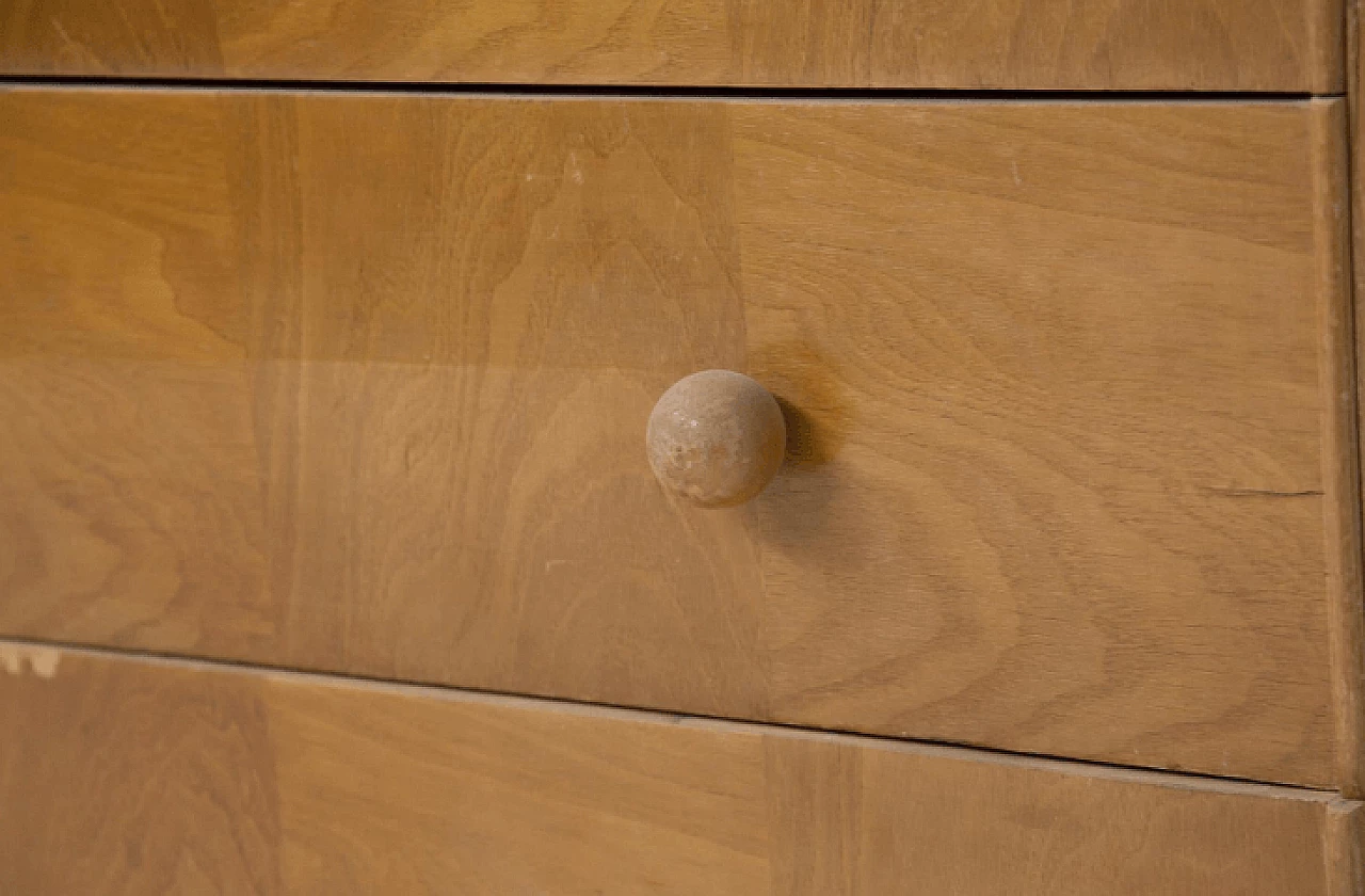 Wood dresser by Paolo Buffa, 1950s 7