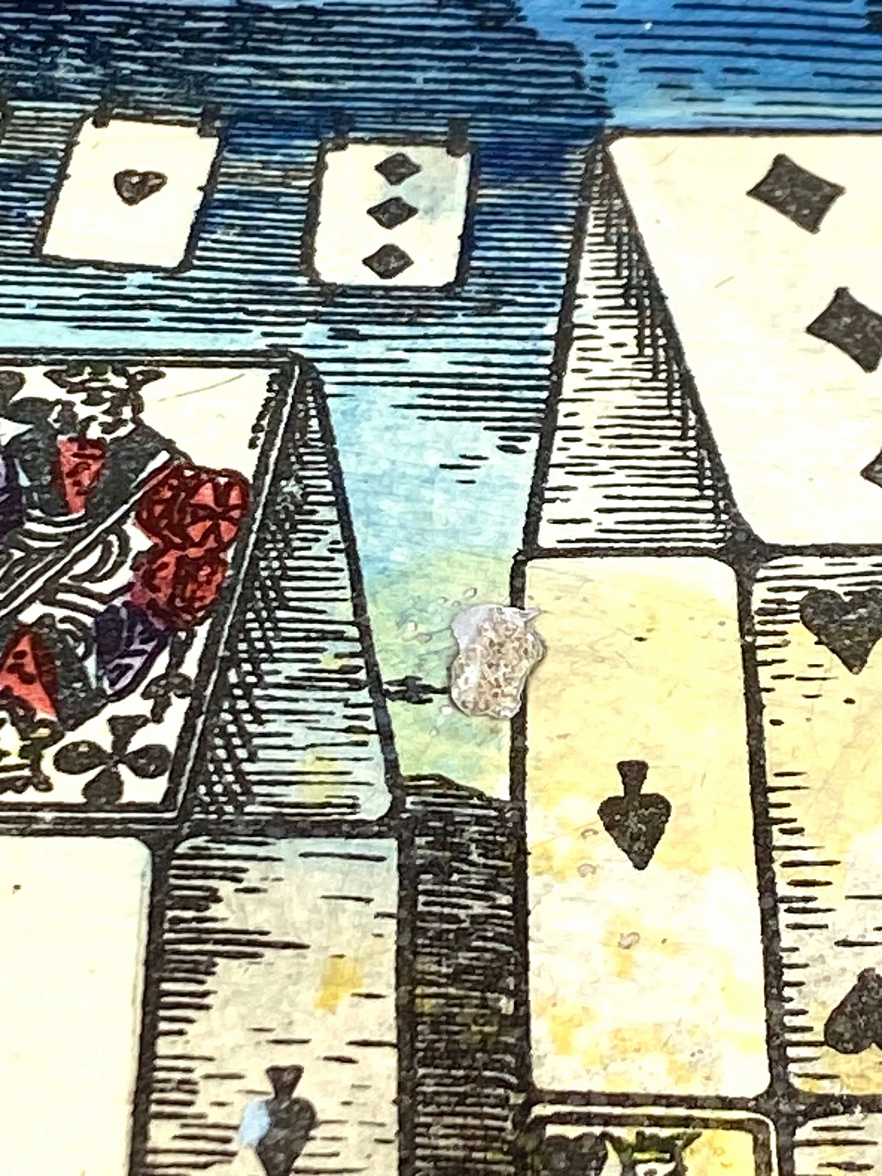 Tavolino pieghevole City of Cards di Piero Fornasetti, anni '50 23