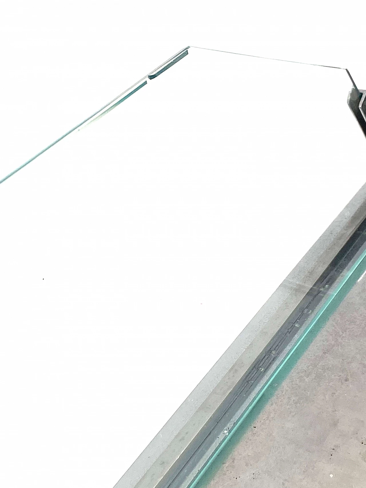 Cubist Art Deco style centrepiece in glass and wood, 1930s 27