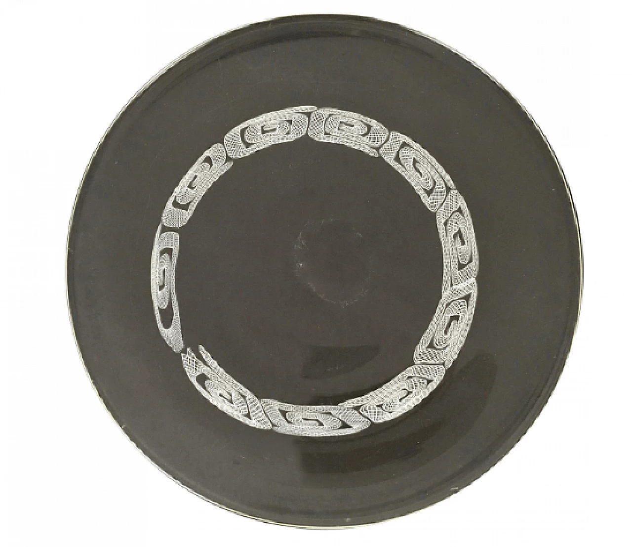 Murano blown glass dish by Seguso, 1960s 1