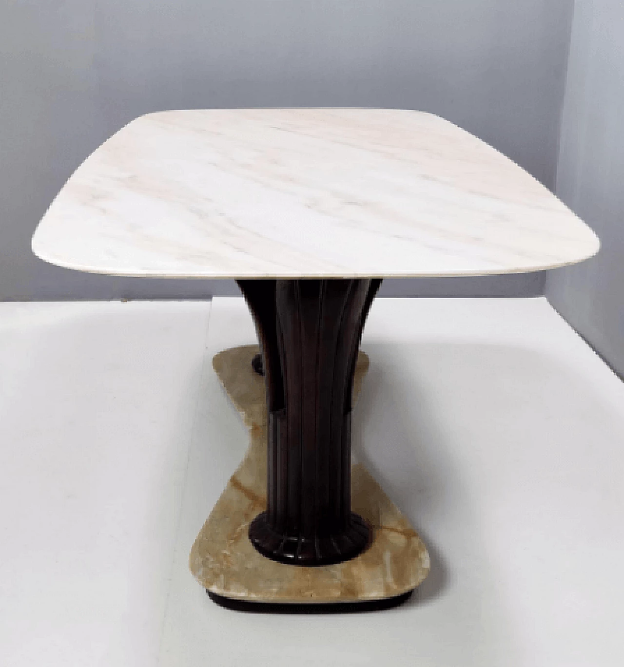 Table with marble top attributable to Osvaldo Borsani, 1950s 5