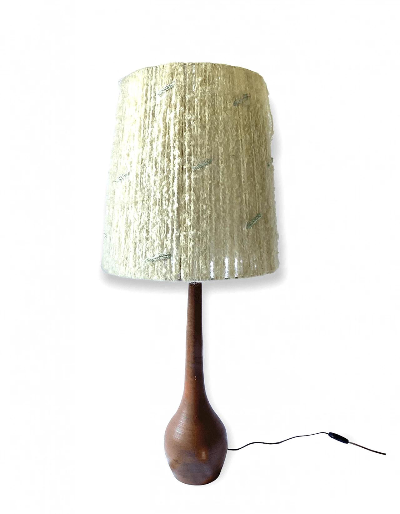 Terracotta table lamp, 1950s 14