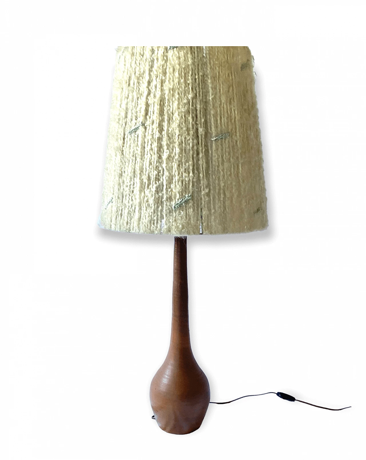Terracotta table lamp, 1950s 19