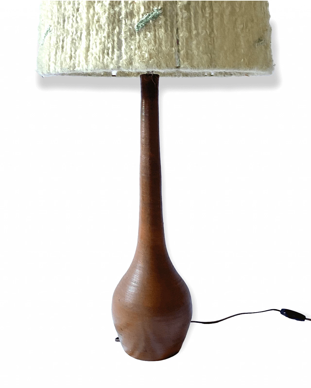 Terracotta table lamp, 1950s 22