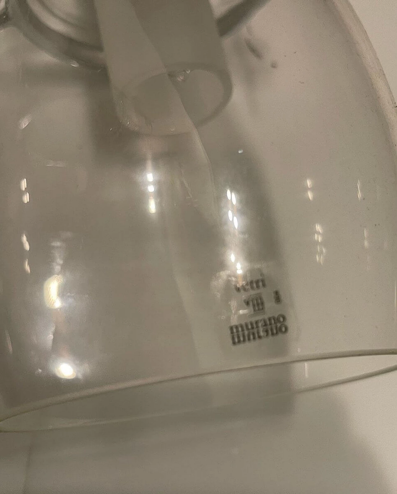 3 Murano glass pendant lamps by Zonca Voghera, 1990s 8