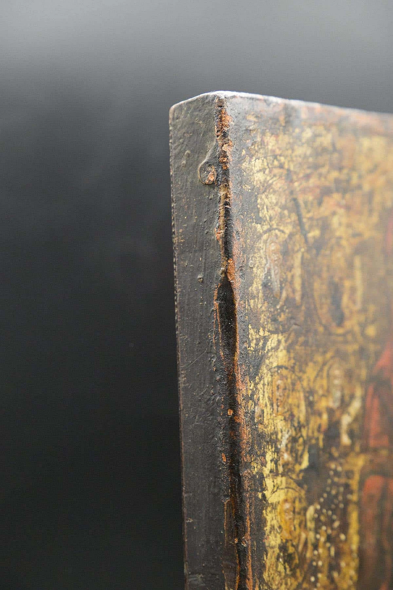 Icon depicting the Virgin Mary with Jesus and the twelve apostles 5