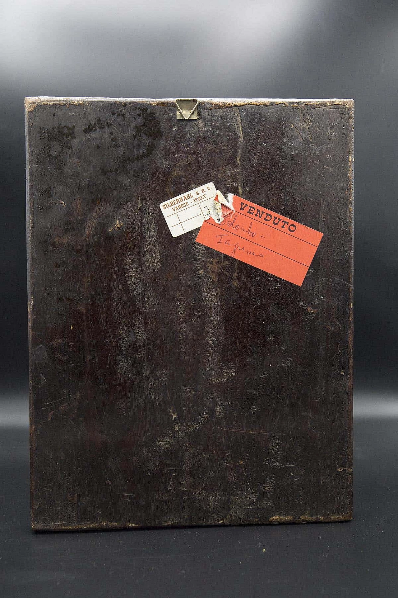 Icon depicting the Virgin Mary with Jesus and the twelve apostles 7