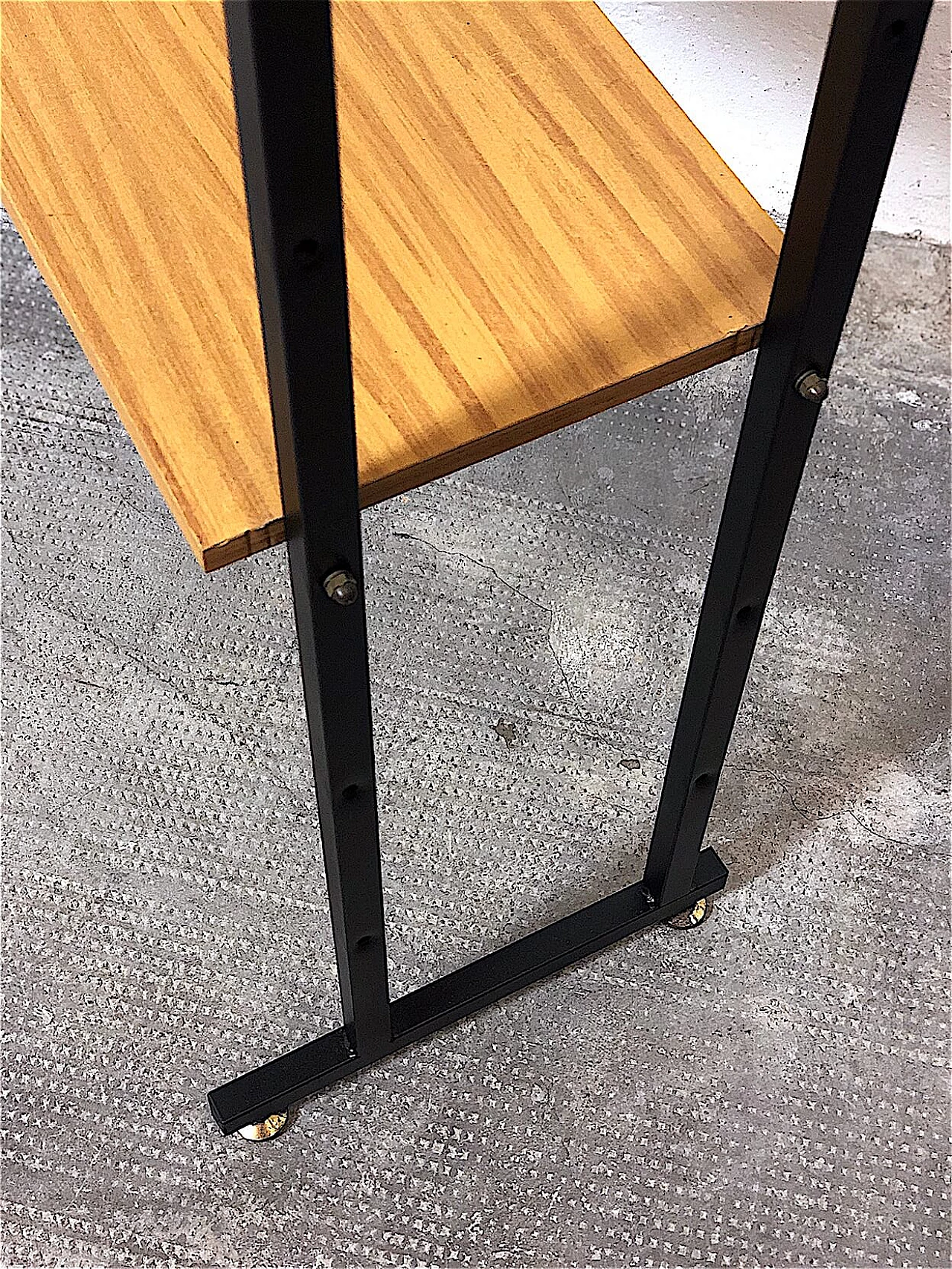 Modular one-bay bookcase with adjustable shelves, 1960s 7