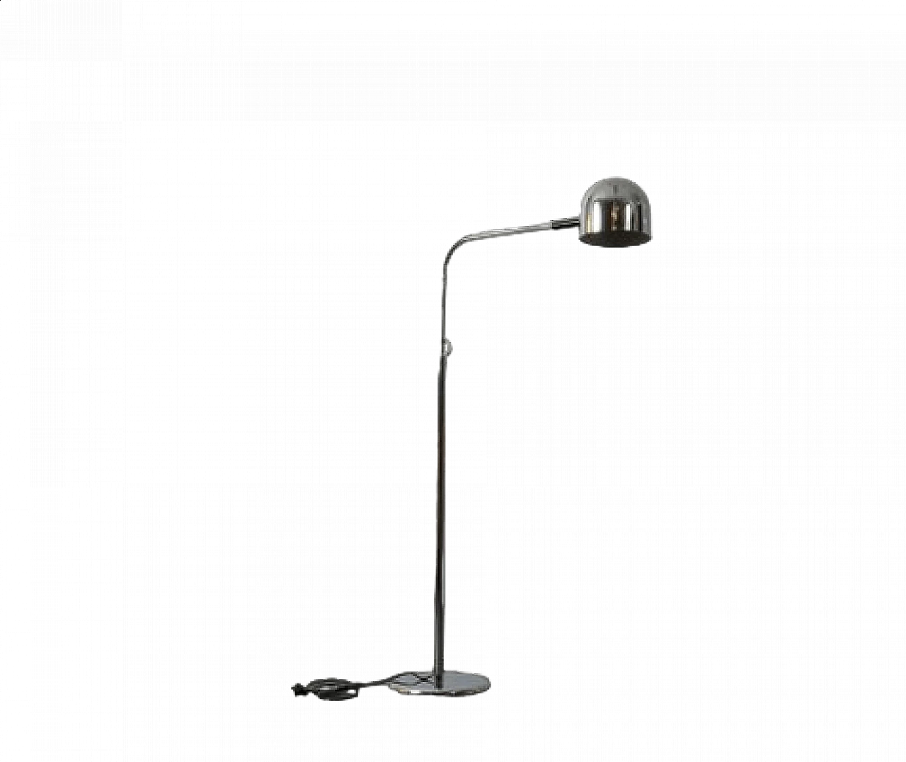 Adjustable chrome-plated steel floor lamp, 1960s 7