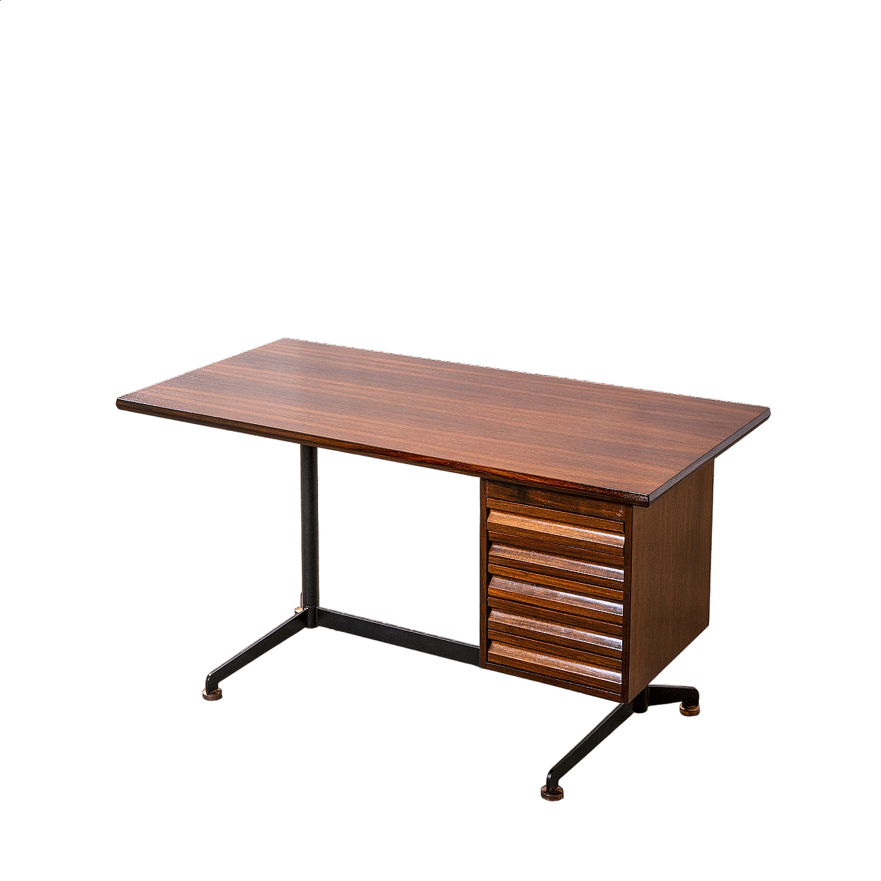 T90 desk by Osvaldo Borsani for Tecno, 1960s 8
