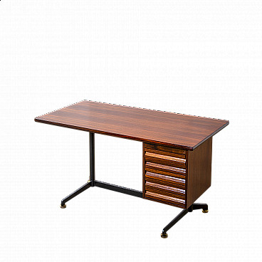 T90 desk by Osvaldo Borsani for Tecno, 1960s