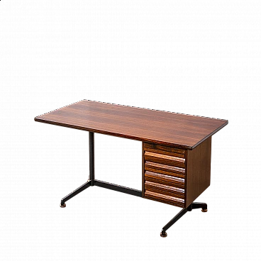 T90 desk by Osvaldo Borsani for Tecno, 1960s