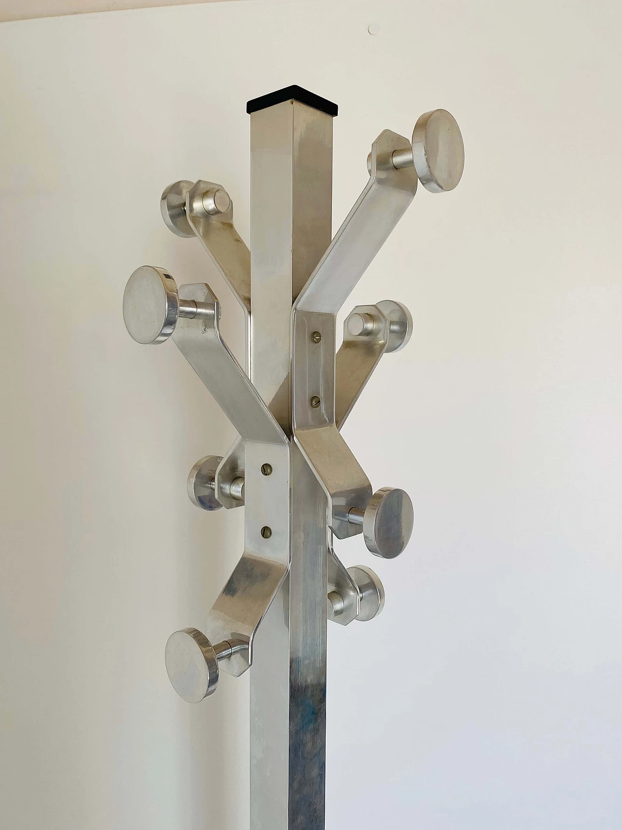 Metal coat rack and umbrella stand, 1970s 4