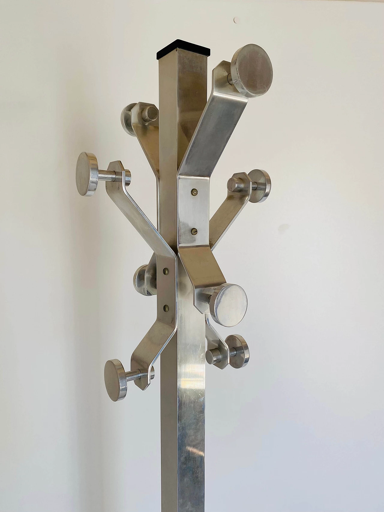 Metal coat rack and umbrella stand, 1970s 5