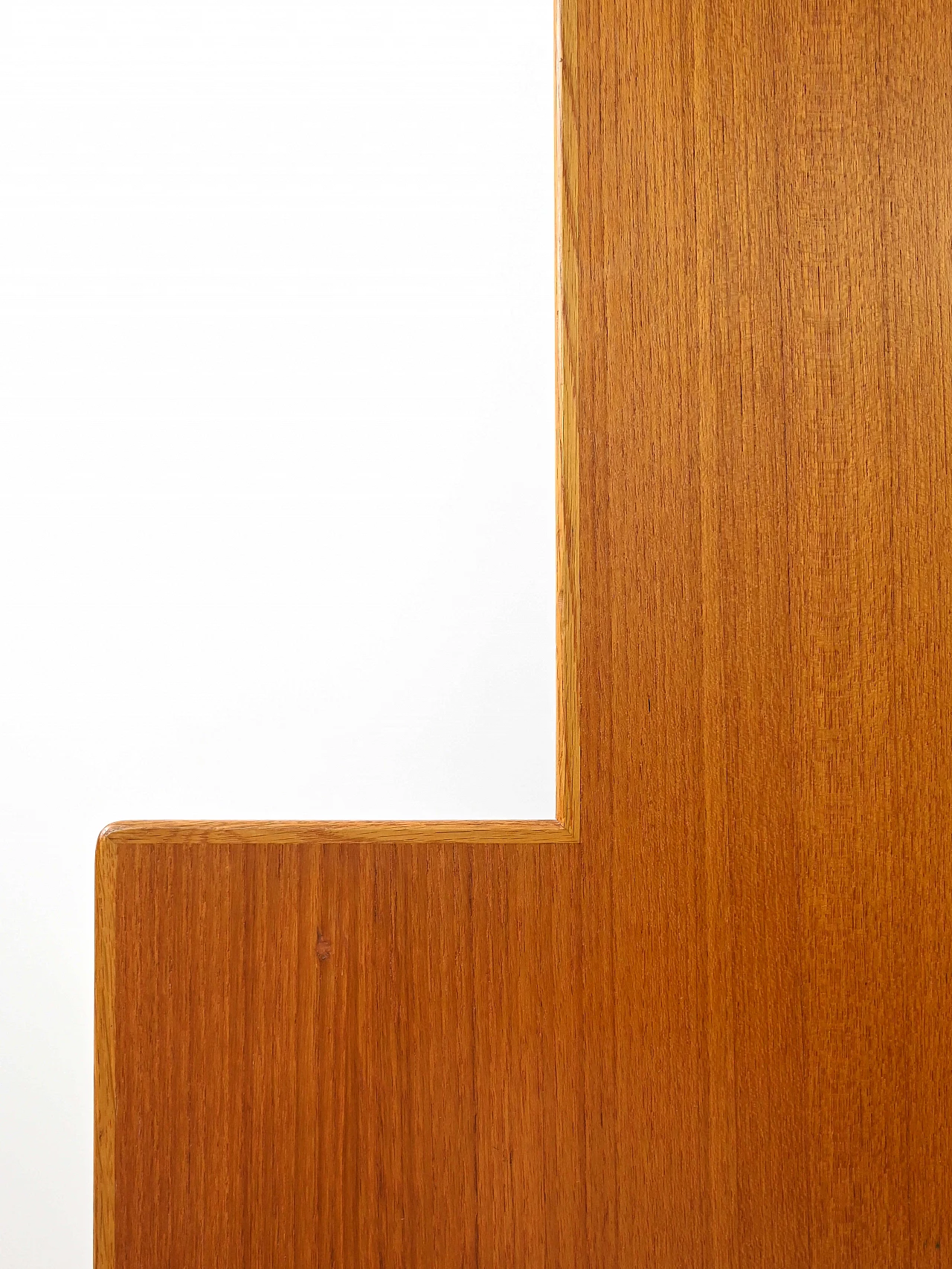 Libreria con ante a battente in teak, anni '60 6