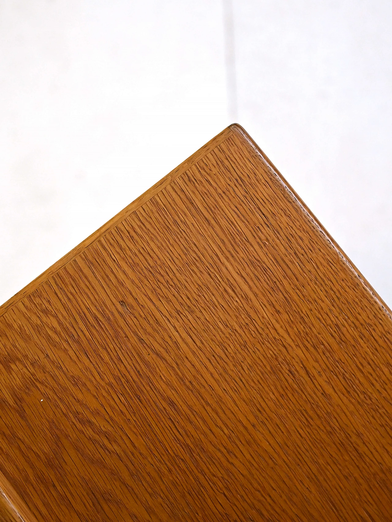 Oak bookcase with shelves and drawers, 1960s 9