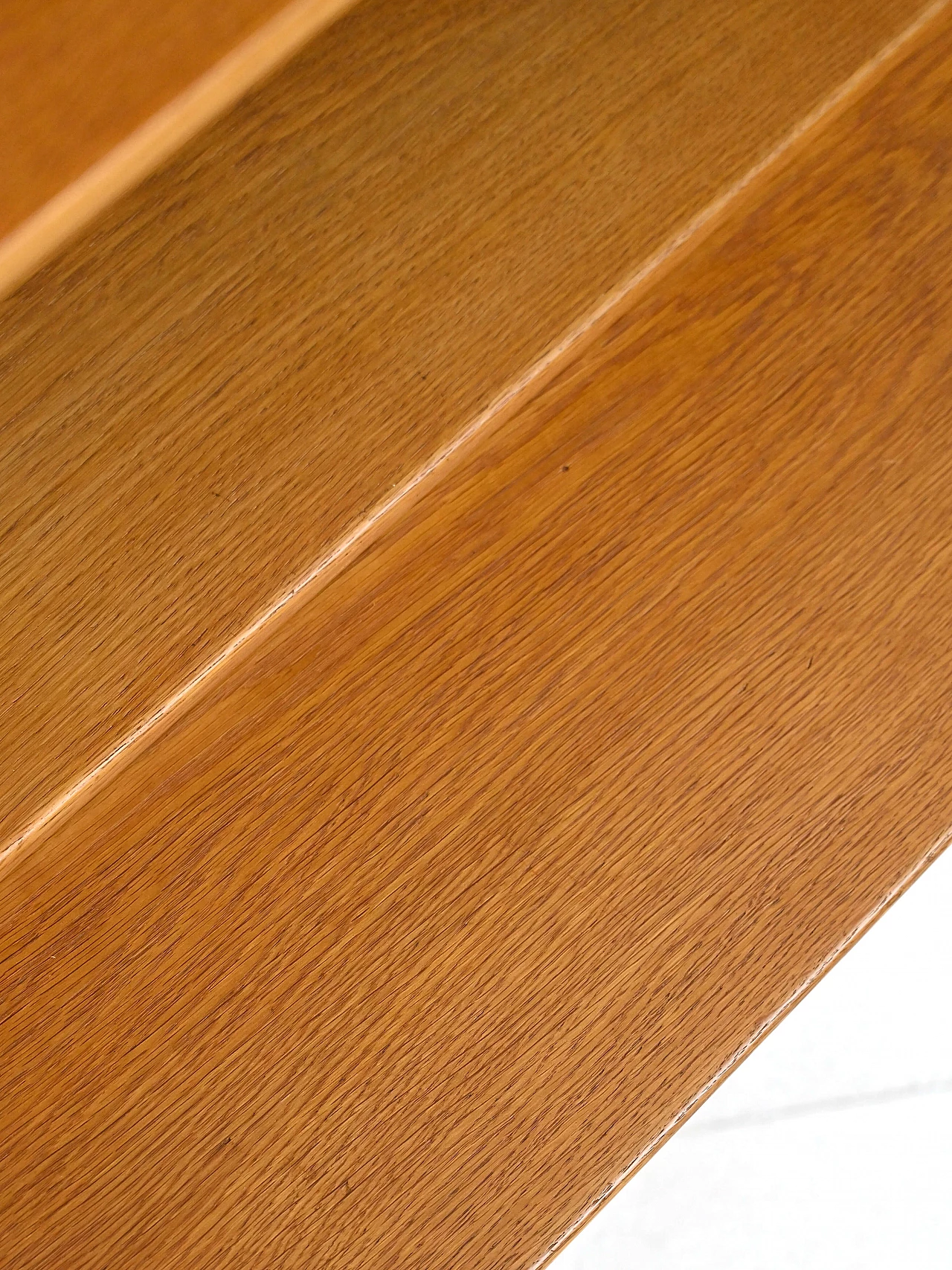 Oak bookcase with shelves and drawers, 1960s 13