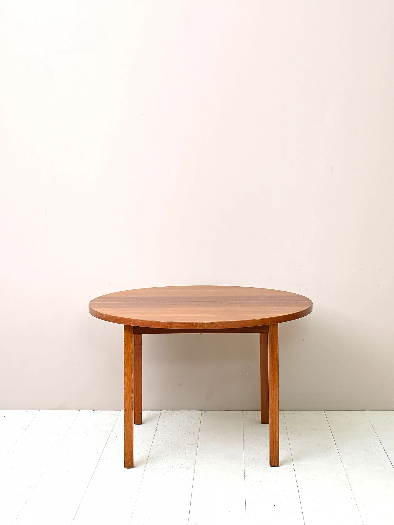 Tavolo tondo con timbro di autenticità di Ulferts, anni '60 2