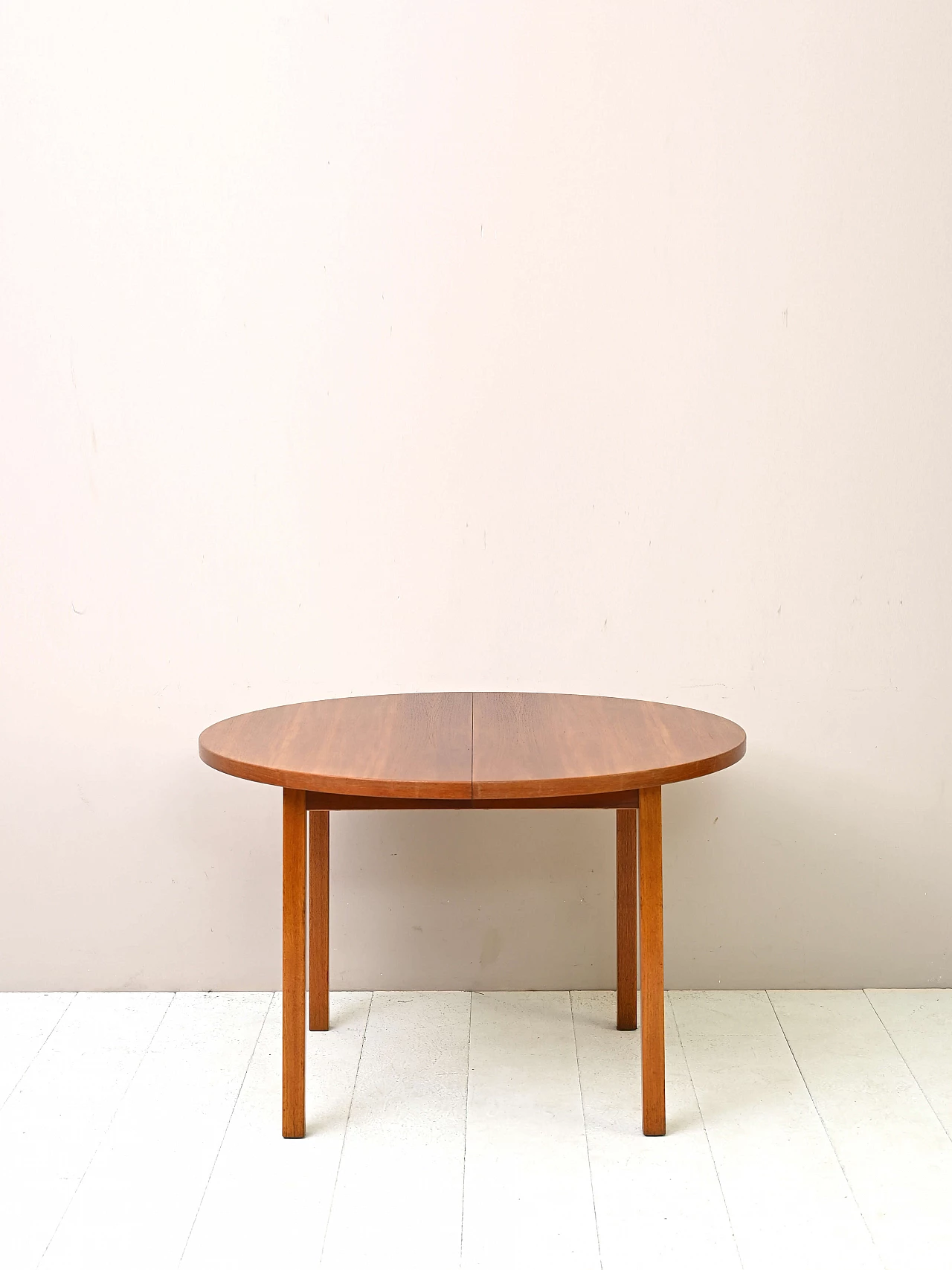 Tavolo tondo con timbro di autenticità di Ulferts, anni '60 4