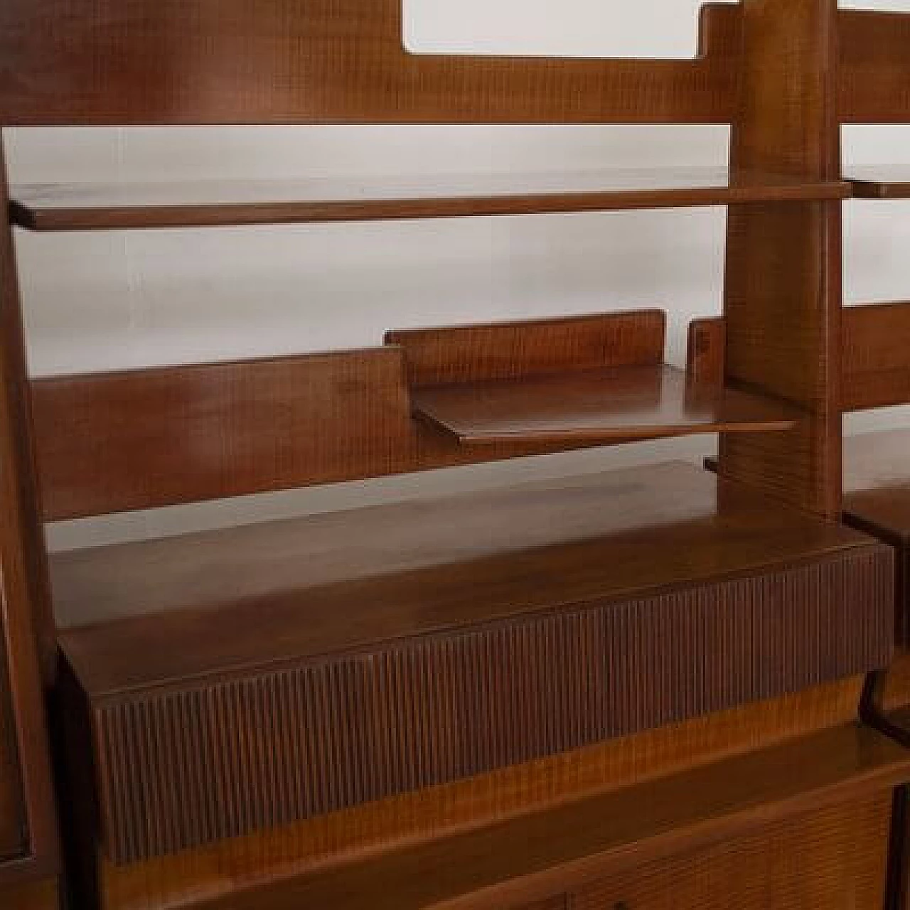 Libreria in legno attribuita a Gio Ponti, anni '50 5