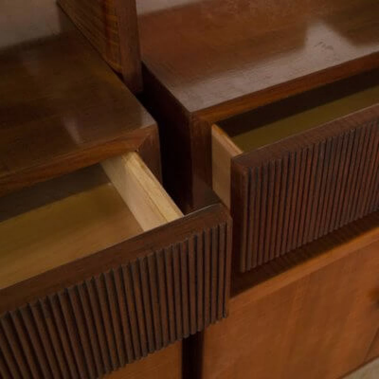 Libreria in legno attribuita a Gio Ponti, anni '50 6