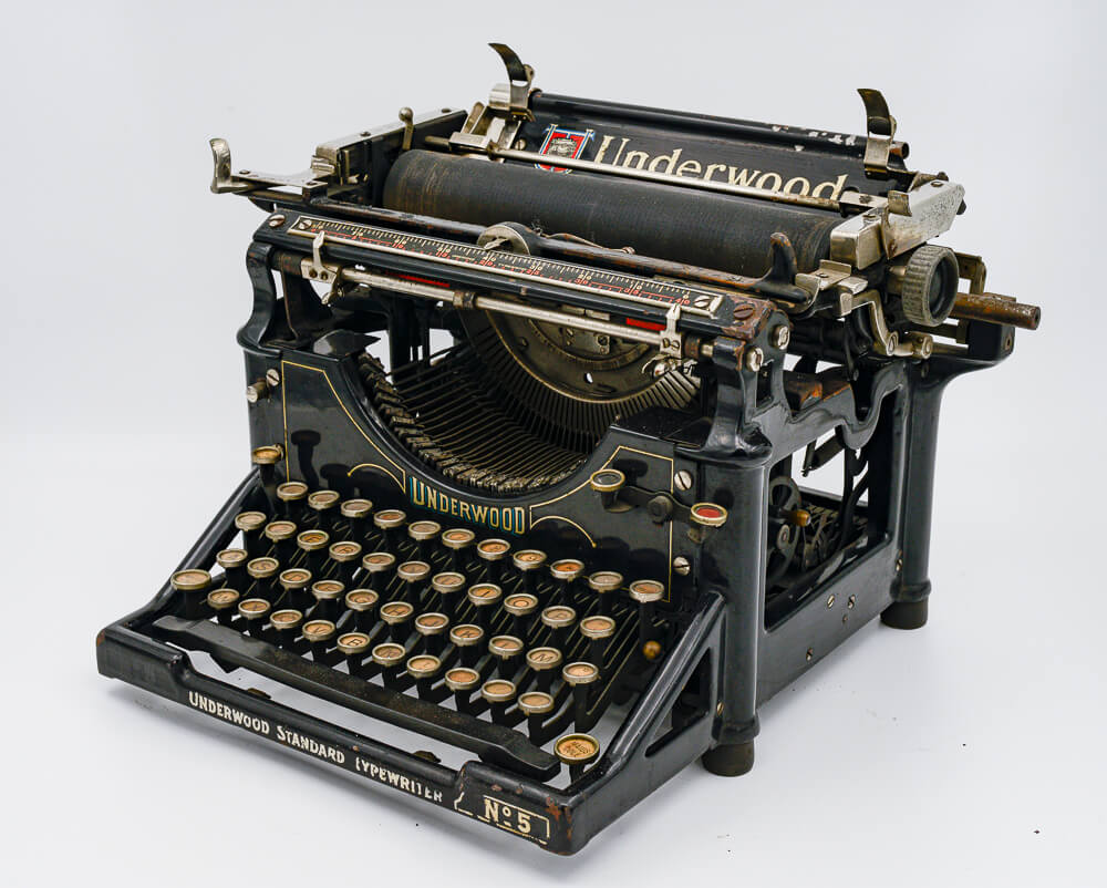 Macchina da scrivere 5 per Underwood, 1915 | intOndo