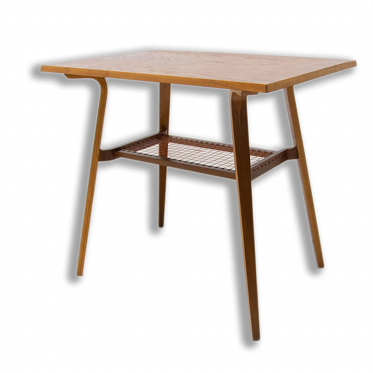 Oak coffee table by Drevopodnik Holesov, 1970s 1