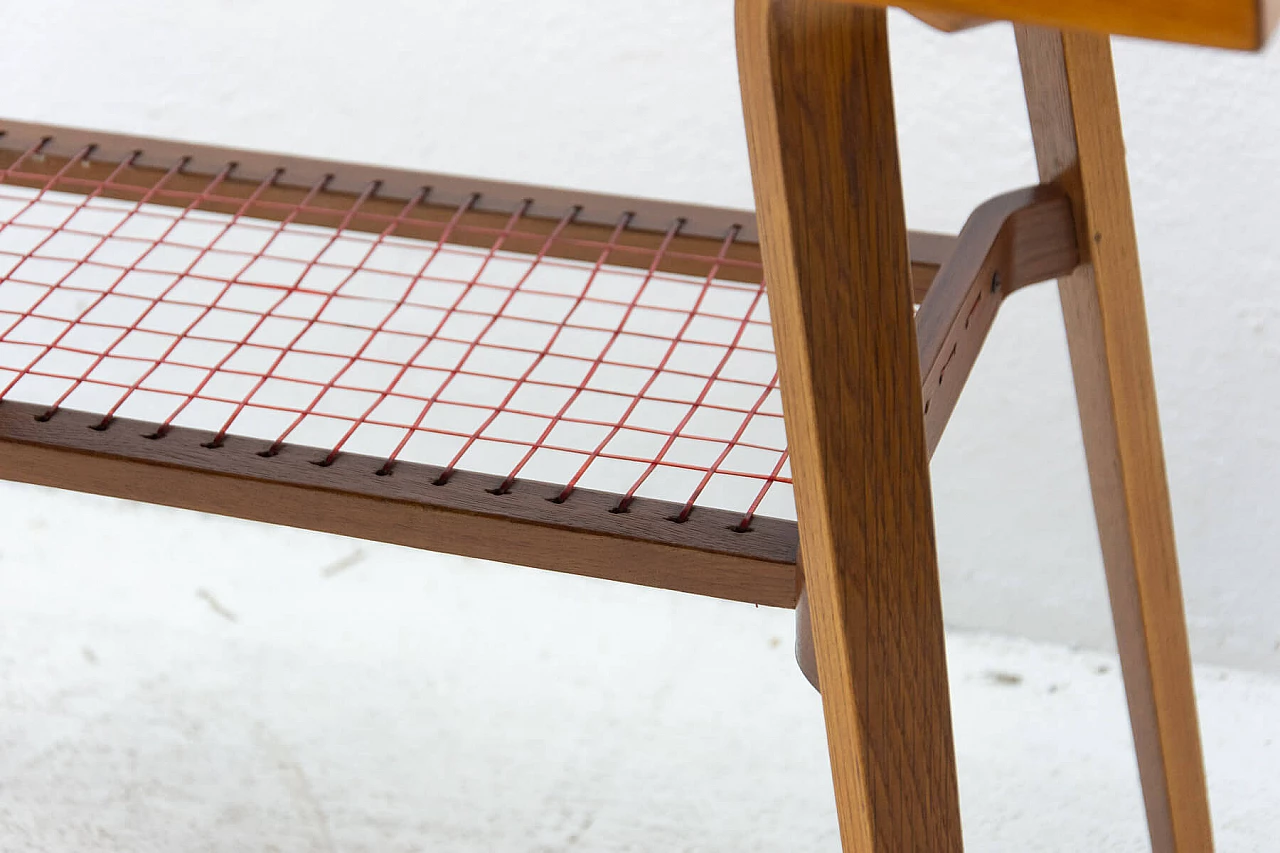 Oak coffee table by Drevopodnik Holesov, 1970s 6