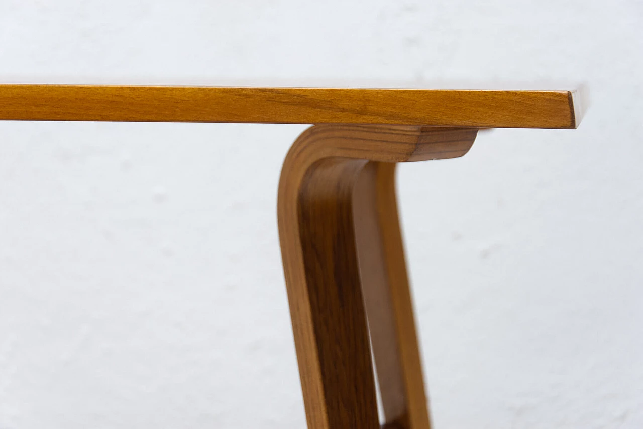 Oak coffee table by Drevopodnik Holesov, 1970s 8