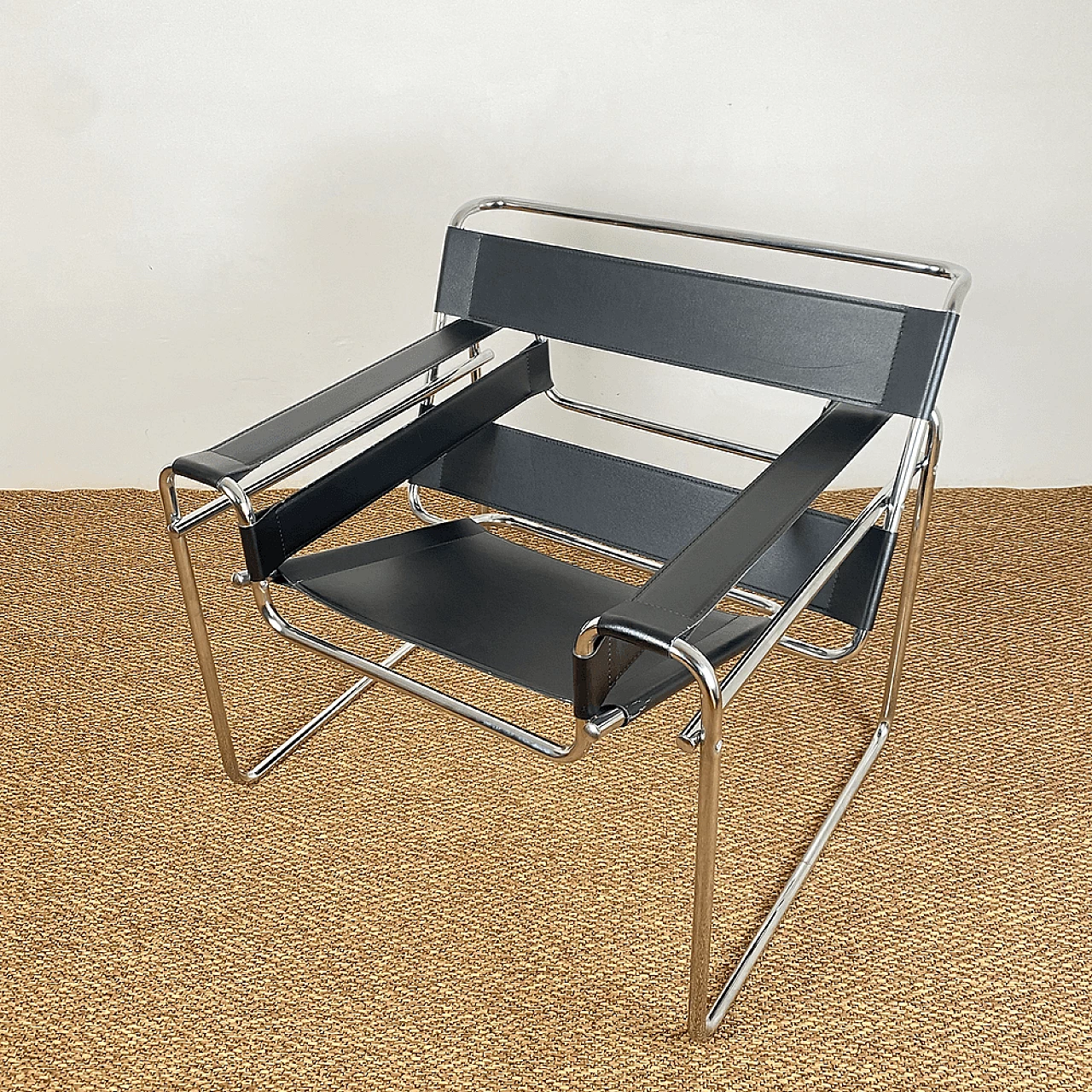 Armchair in the style of Wassily B3 by Marcel Breuer, 1920s 1