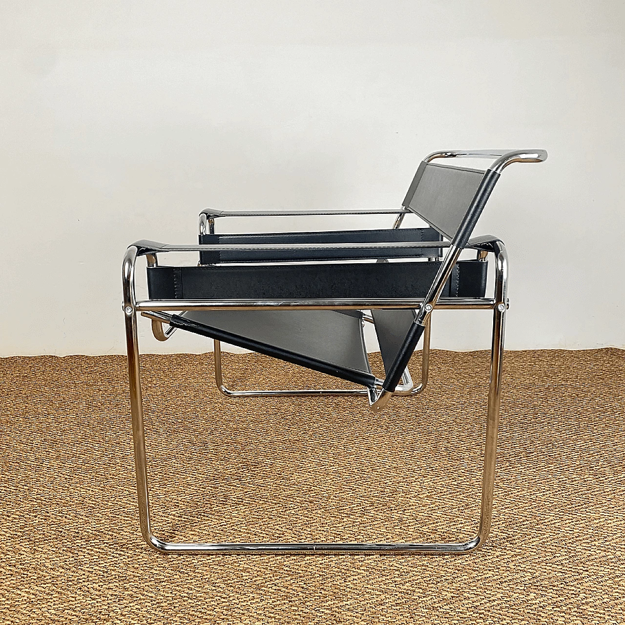 Armchair in the style of Wassily B3 by Marcel Breuer, 1920s 6