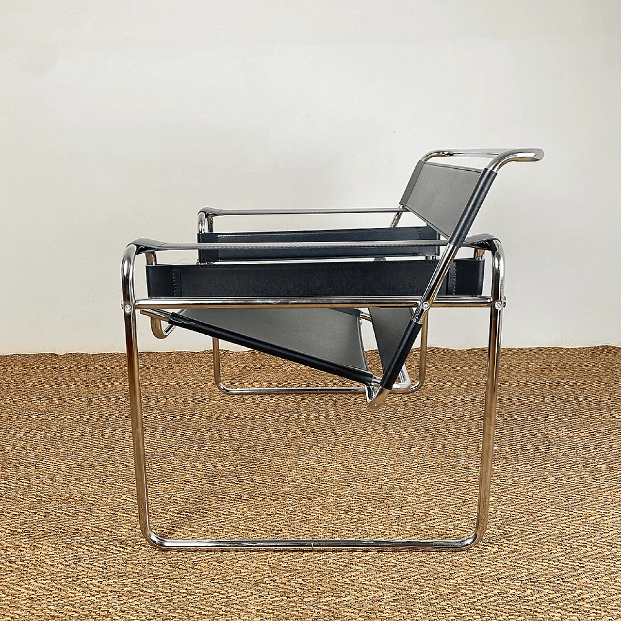 Poltrona nello stile di Wassily B3 di Marcel Breuer, anni '20 6