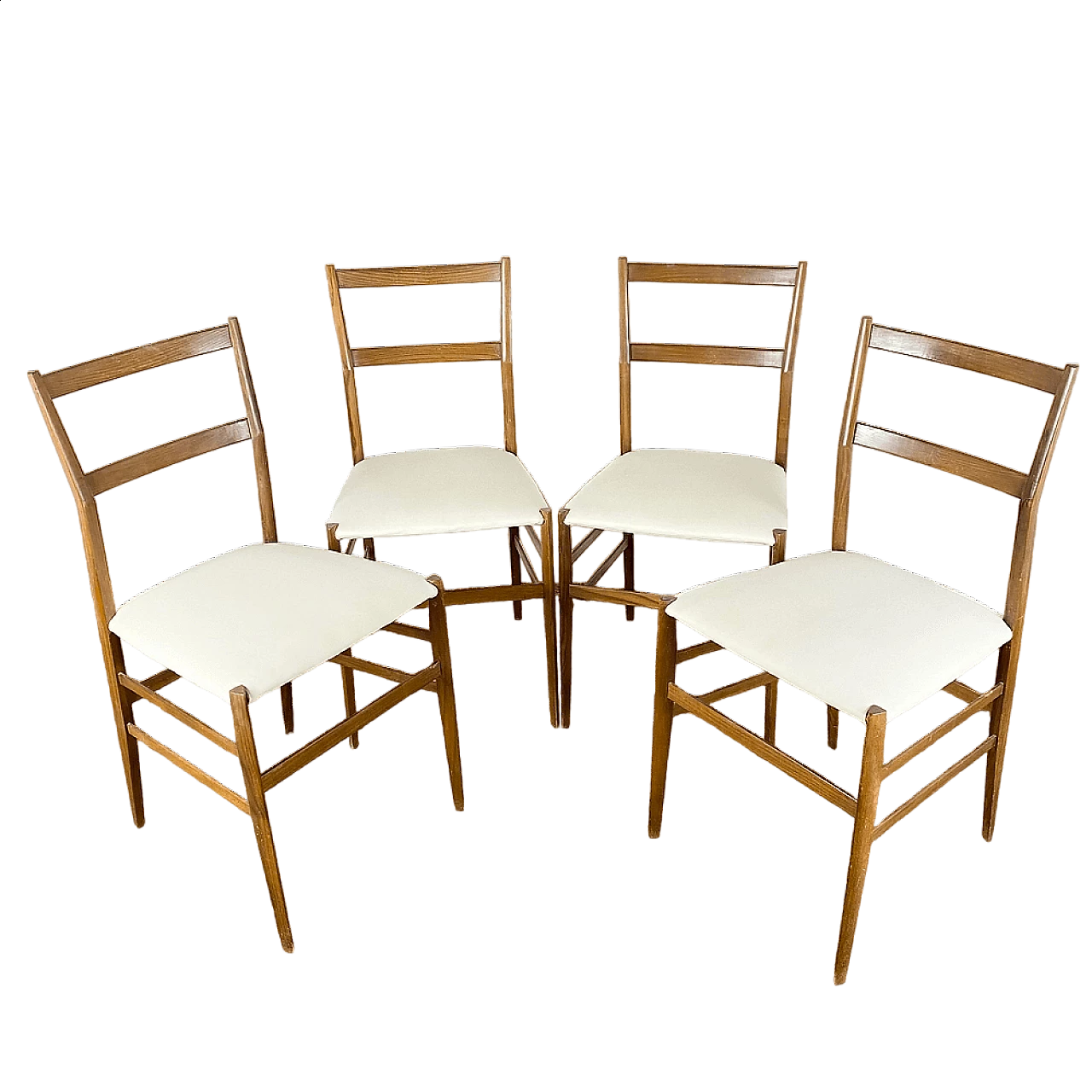 4 Sedie Superleggere di Gio Ponti per Cassina, anni '60 16