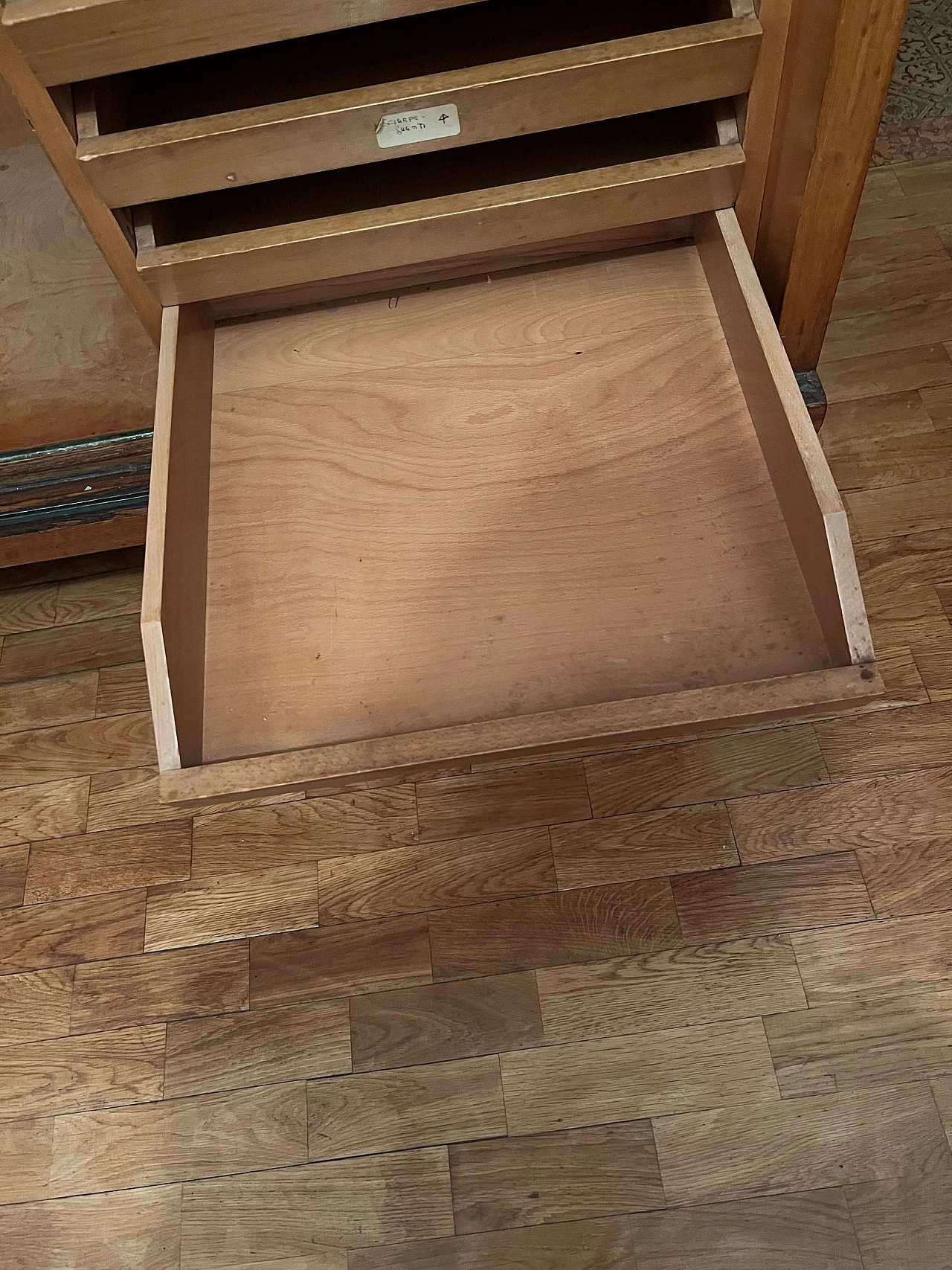 Oak veneer wardrobe by Sbriziolo, 1950s 6