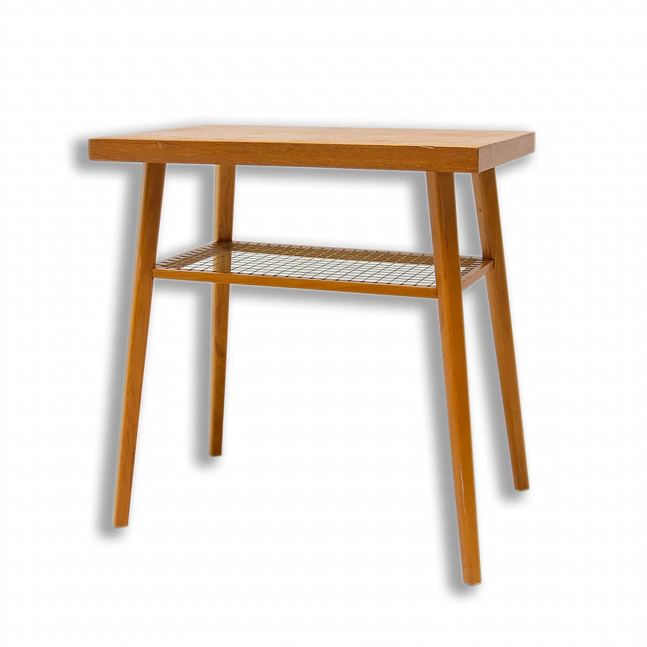 Oak coffee table for Drevopodnik Holesov, 1960s 1