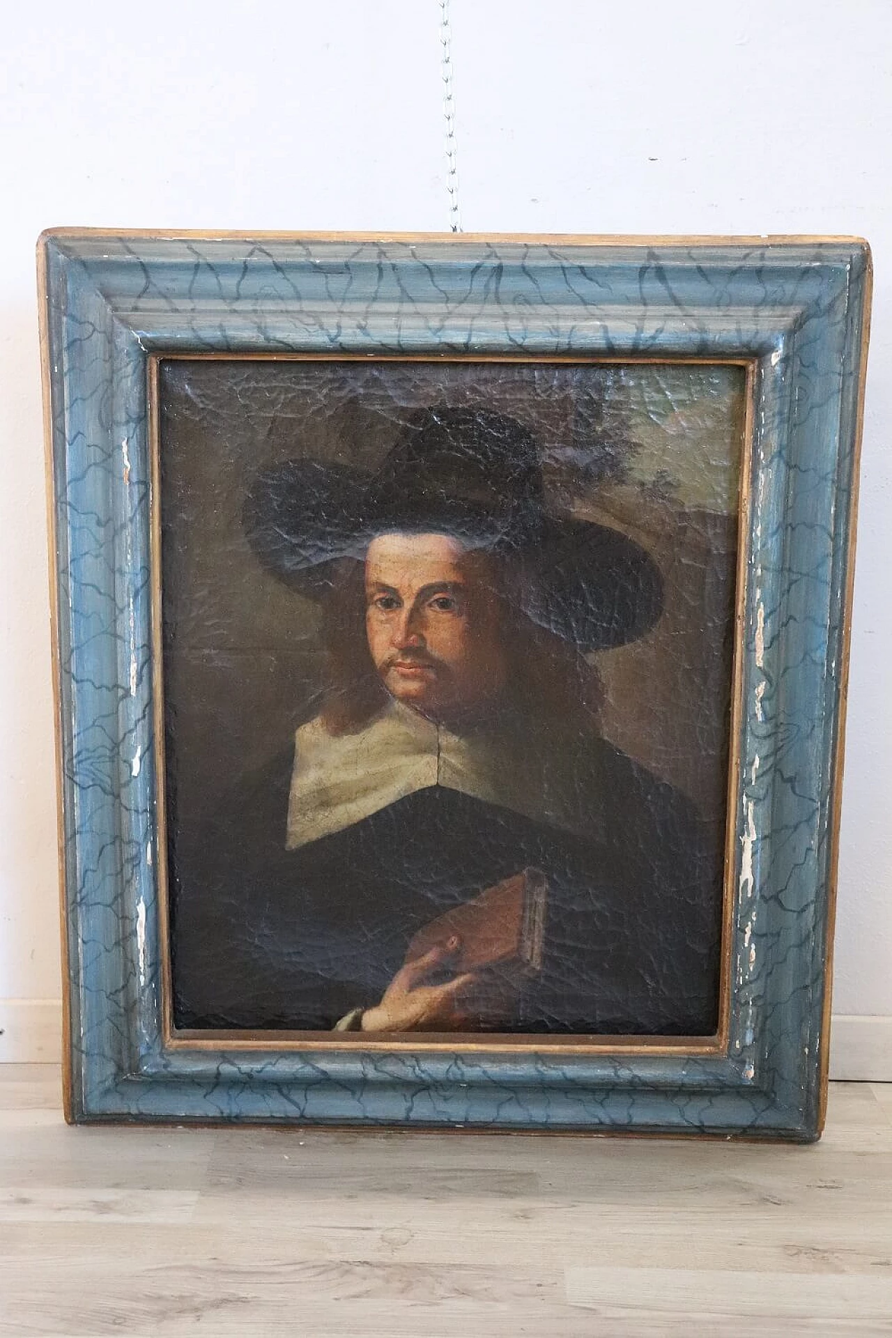 Portrait of gentleman, oil painting on canvas, first half of the 17th century 2